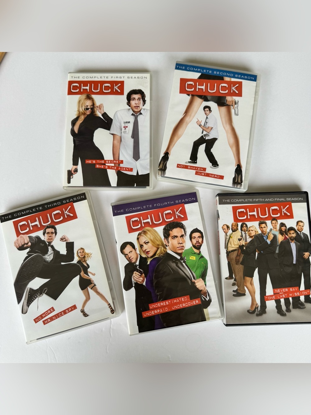 Chuck The Complete Seasons 1-5 DVD Set